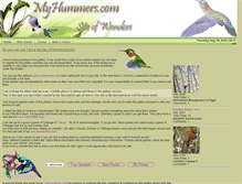 Tablet Screenshot of myhummers.com